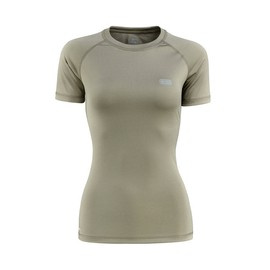 T-SHIRT ULTRA LIGHT POLARTEC FOR WOMENS - TAN - M-TAC