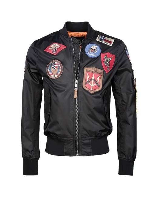 "BEAST" FLIGHT JACKET - "TOP GUN" - MIL-TEC® - BLACK