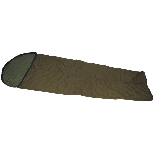 GB sleeping bag cover, laminate, od green, used