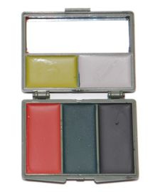 CAMO arcfestés 5-COLOUR CAMO FACE PAINT SET