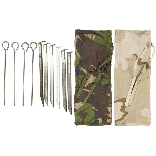 SÁTOR CÖVEK - TASAKKAL - HOLLAND KATONAI FELESLEG - HASZNÁLT