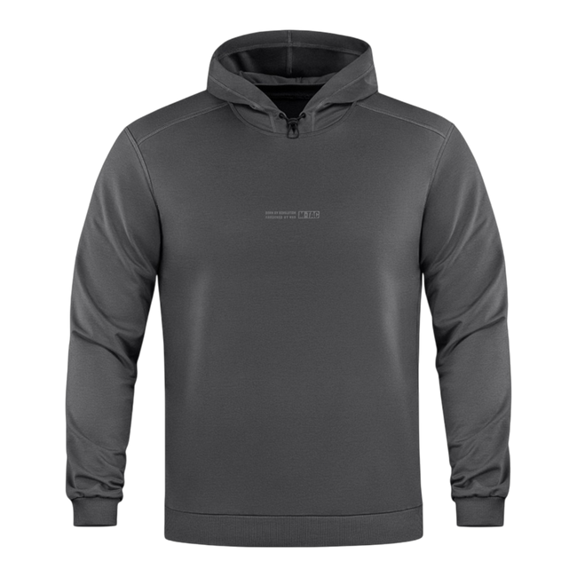 Men s hoodie - Born By Revolution - Dark Grey - Magnum