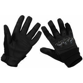 Tactical Gloves, "Mission", Black
