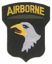 TAPASZ ´U.S. 101. LL-DIVISION AIRBORNE´ 85 x 70 MM