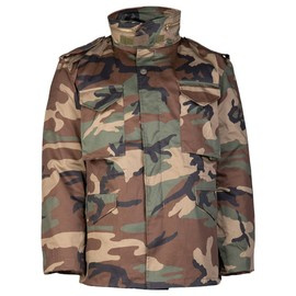 M65 BÉLELT KABÁT - AMERIKAI STÍLUS - Mil-Tec® - WOODLAND