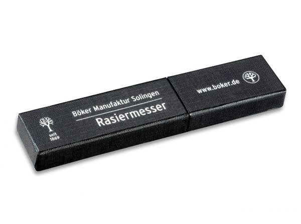 Böker Barberette Black Straight Razor