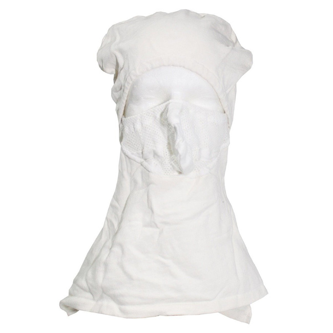 Tűzálló Balaclava - Katonai felesleg a német hadseregtől - Fehér - Használt