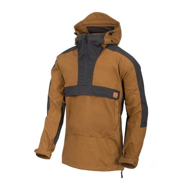 WOODSMAN Anorak Dzseki -  Helikon Tex ® - Coyote - Szurke