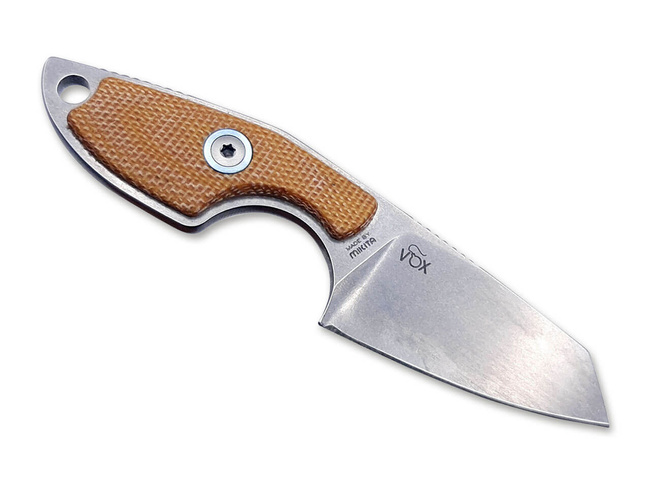 KNIFE MIKRO 2 MICARTA BROWN - MKM