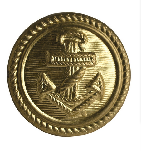 East German Vm 16mm Epaulets Button