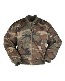 Amerikai MA1 pilóta Bomber dzseki, Woodland