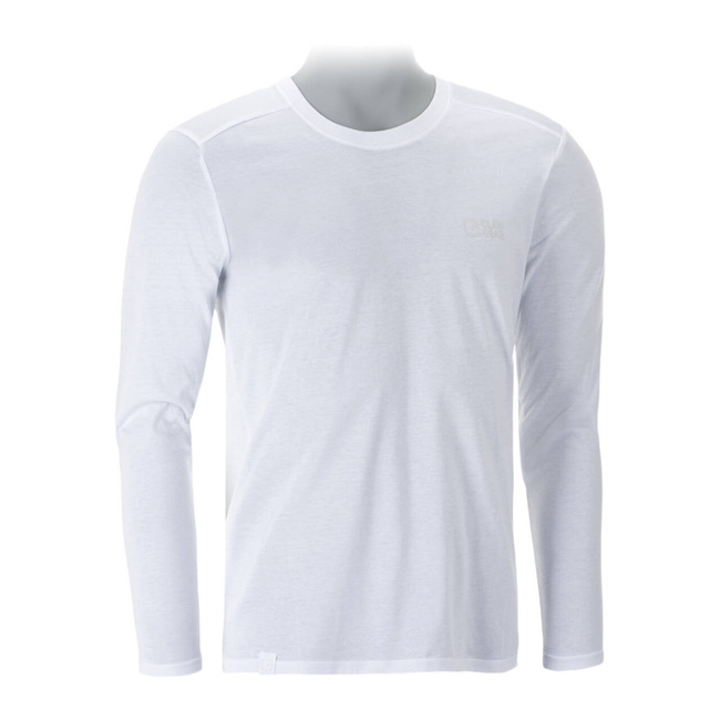 BASIC LONG SLEEVE T-SHIRT - WHITE - CLAWGEAR
