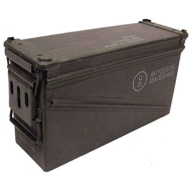 US ammunitions case, size 5, size: 46x15,5x25 cm, used