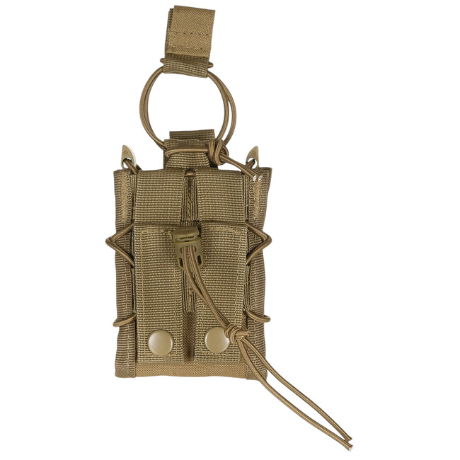 Kulcs- és kis kiegészítők biztonságos tárolására készült tasak - Camel - Brandit