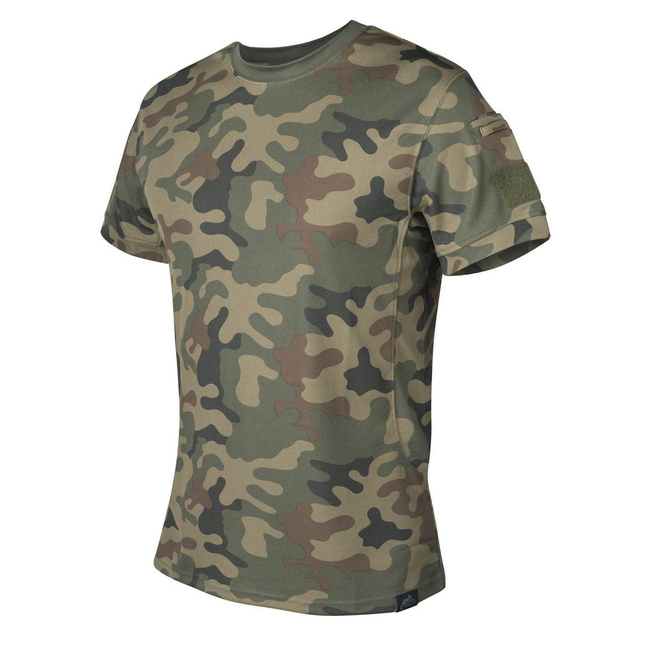 TACTICAL T-SHIRT - TOPCOOL - Helikon Tex - PL WOODLAND