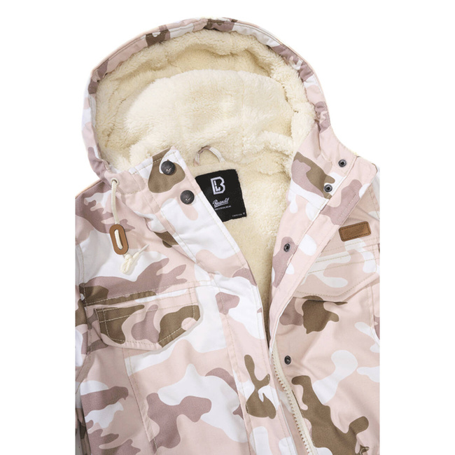NŐI PARKA KABÁT - MOCSÁRI TÓ - CANDY CAMO - BRANDIT