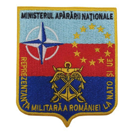 Emblema pentru Reprezentanta militara a Romaniei la NATO si UE