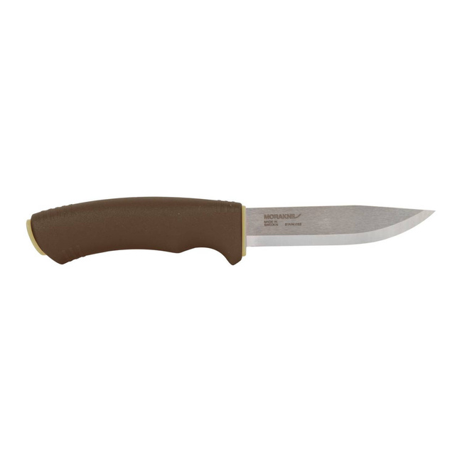 BUSHCRAFT SURVIVAL DESERT KNIFE - STAINLESS STEEL - KHAKI - MORAKNIV®