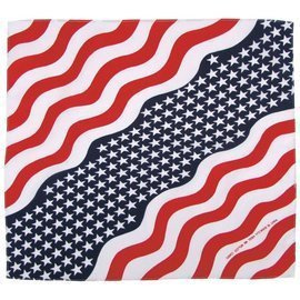 CLASSIC BANDANA - 55 x 55 CM - MFH® - STARS AND STRIPES