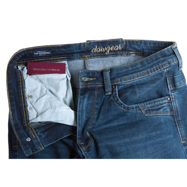 FLEX DENIM TACTICAL JEANS - SAPPHIRE WASHED - CLAWGEAR
