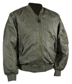 JACKET US MA1 FLIGHT OLIVE