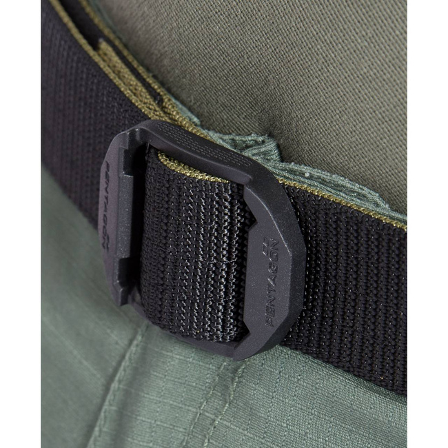 TACTICAL BELT - 38 mm - "KOMVOS DOUBLE" - Pentagon® - OLIVE