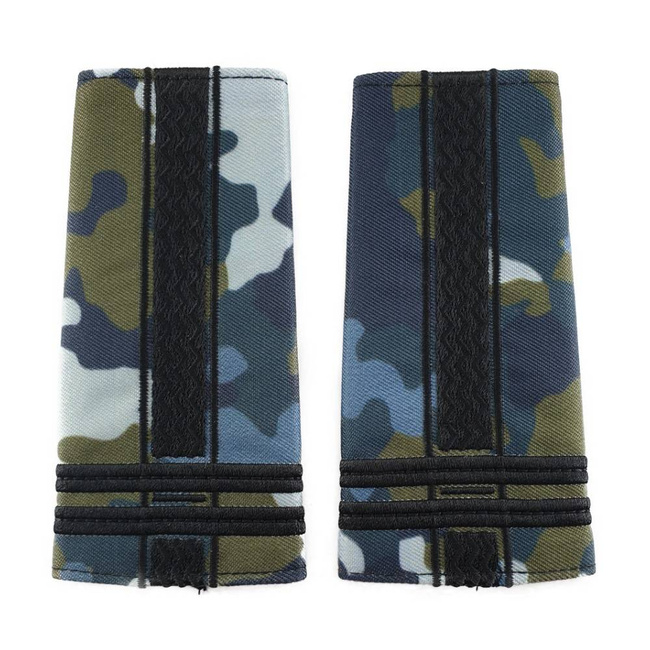 Air Force Lieutenant Colonel Ranks - Combat Camouflage - With Engineering Rank Insignia
