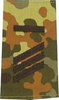 EMBLÉMA - GERMAN ARMY FLECKTARN CAMO/BLACK SHOULDER LOOPS ´HAUPTGEFREITER UA´