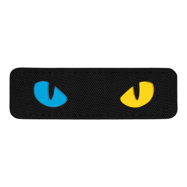 JELVÉNY CAT EYES LASER CUT - FEKETE/SÁRGA/KÉK - M-TAC