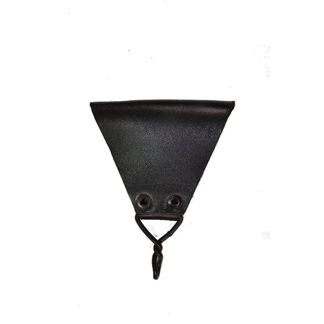 French leather Belt Keeper (Triangle) Used