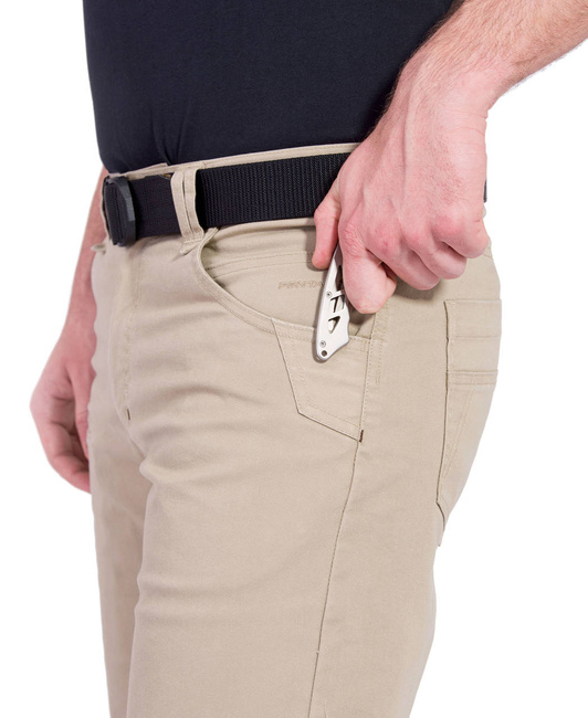 SHORTS - "ROGUE HERO" - Pentagon® - CINDER GREY