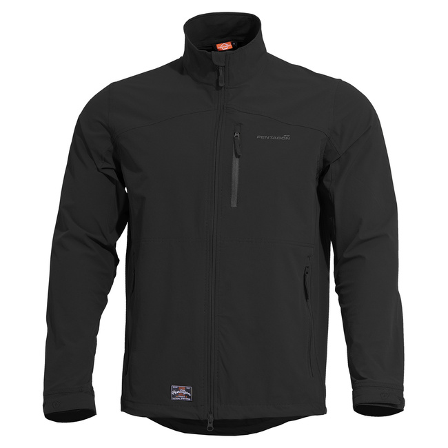 KÖNNYŰ SOFTSHELL DZSEKI - ELITE - PENTAGON - FEKETE
