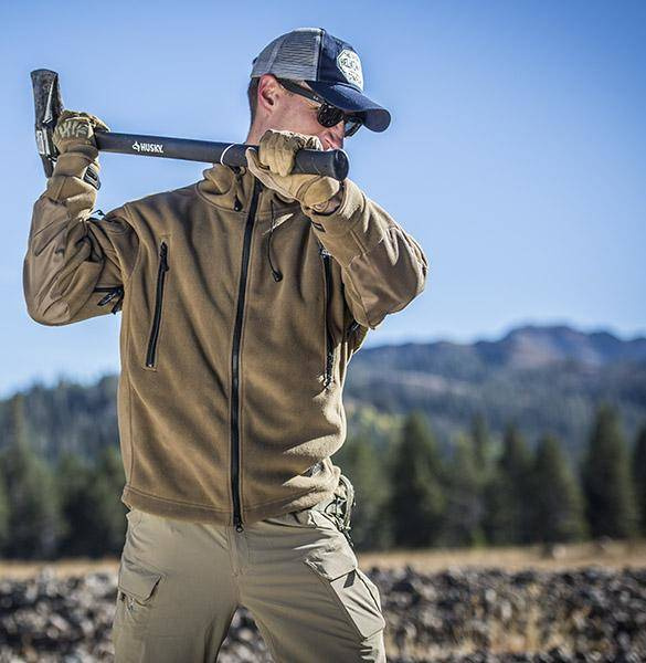 HEAVY FLEECE JACKET - "PATRIOT" - Helikon Tex® - FLECKTARN