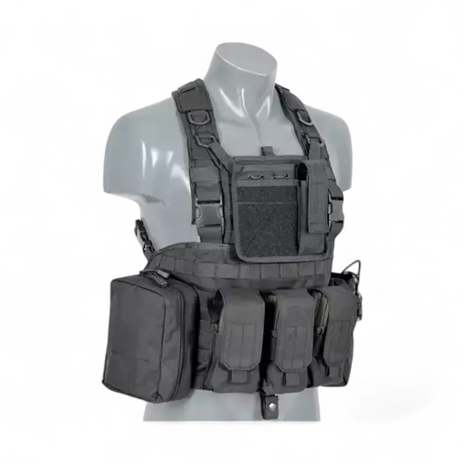 Tactical vest - Force Recon Harness BK - Black - 8FIELDS