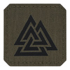 JELVÉNY VALKNUT LASER CUT - RANGER GREEN/FEKETE - M-TAC