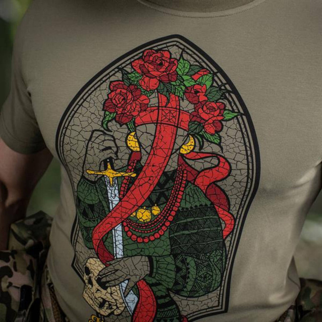 T-SHIRT MOTANKA - TAN - M-TAC