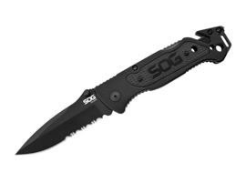 SOG Escape Black Pocket Knife