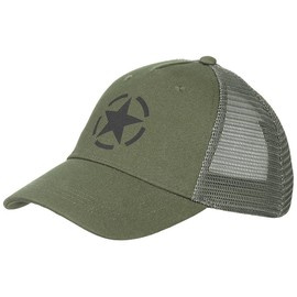"TRUCKER" SAPKA - ÁLLÍTHATÓ MÉRET - MFH® - ZÖLD OD