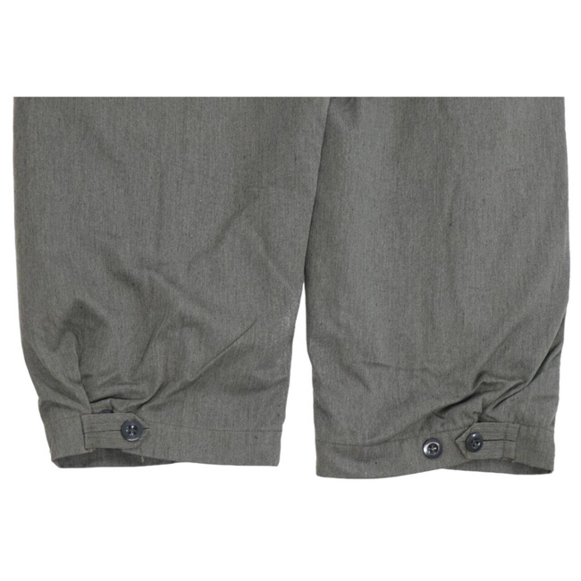 NVA COMBAT PANTS - EAST GERMAN ARMY - GREY - USED