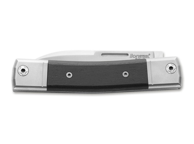 POCKET KNIFE BESTMAN I DROP EBONY - LIONSTEEL