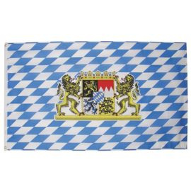 Flag " Bavaria with lion ", 90x150 cm