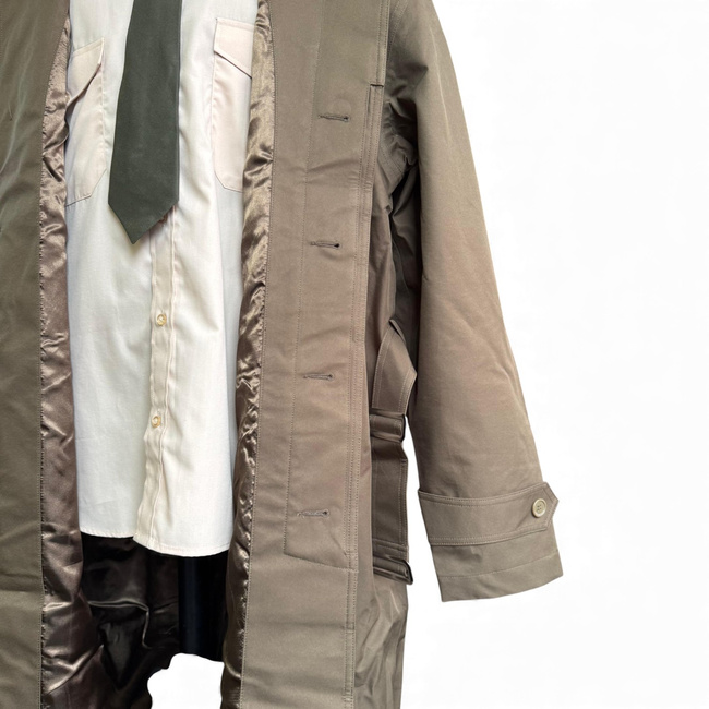 TRENCHCOAT, RAIN COAT - ROMANIAN ARMY - KAKI