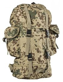 HÁTIZSÁK GERMAN ARMY COMBAT 65L 3-COLOURS TROPICAL CAMO