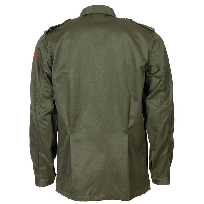 BDU TEREP KABÁT - BELGA HADSEREG KATONAI FELESLEG - OD ZÖLD - MINT ÚJ