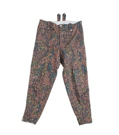 GERMAN WWII M44 PANTS REPRO - PEA CAMO - MILITARY SURPLUS - USED