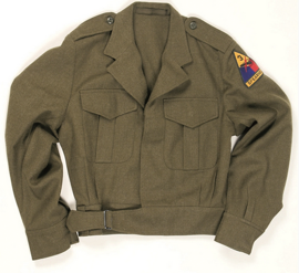 US Ike Jacket With Insignia Used