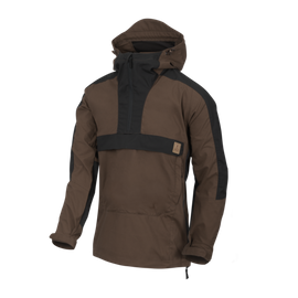 WOODSMAN Anorak Jacket® - Earth Brown / Black