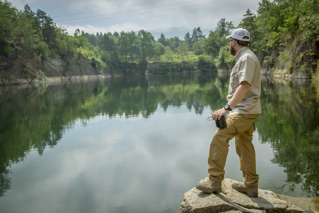 RÖVID UJJÚ ING - DEFENDER MK2® - POLYPAMUT RIPSTOP - Helikon-Tex® - FEKETE