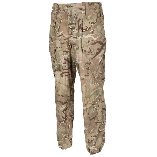 BRITISH COMBAT TROUSERS TEMPERATE - CAMOUFLAGE MTP - USED