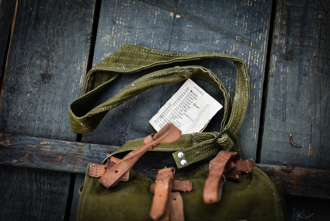 Roman katonai taska, post-WWII, Romanian Army Surplus - Like new